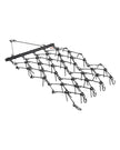VEVOR Drag Harrow 4 x 5.6 ft Chain Harrow ATV Lawn Rake for Landscape Leveling