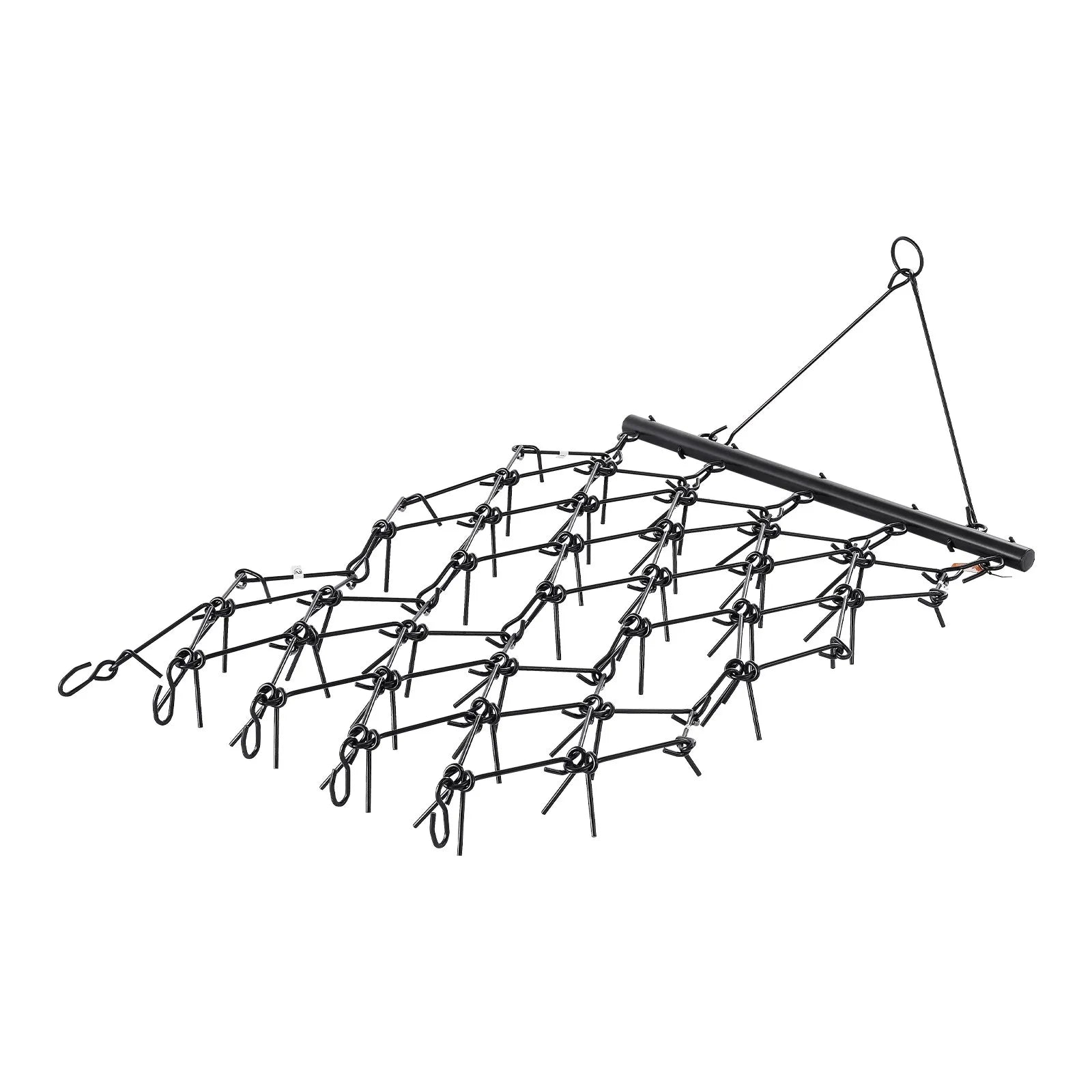 VEVOR Drag Harrow 4 x 5.6 ft Chain Harrow ATV Lawn Rake for Landscape Leveling