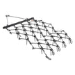 VEVOR Drag Harrow 4 x 5.6 ft Chain Harrow ATV Lawn Rake for Landscape Leveling