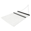 VEVOR Drag Harrow 4 x 5 ft Chain Harrow Lawn Rake ATV UTV Tractor Attachments