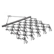 VEVOR Drag Harrow 5.8 x 4.8 ft Chain Harrow ATV Lawn Rake for Landscape Leveling