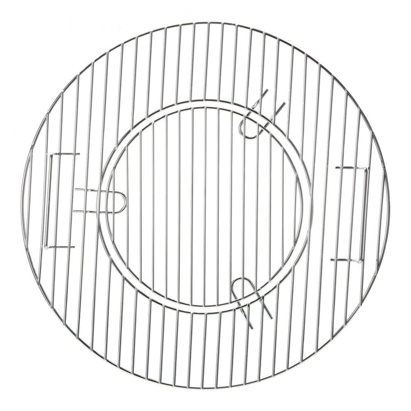 VEVOR 21 Inch Cooking Grate for 21 inch Kettle Grill, Round Replacement Charcoal Grates, Iron Gas Grill Replacement Parts for Outdoor Cooking, Barbecue Camping, Picnic, Patio and Backyard, Silver