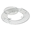 VEVOR 21 Inch Cooking Grate for 21 inch Kettle Grill, Round Replacement Charcoal Grates, Iron Gas Grill Replacement Parts for Outdoor Cooking, Barbecue Camping, Picnic, Patio and Backyard, Silver