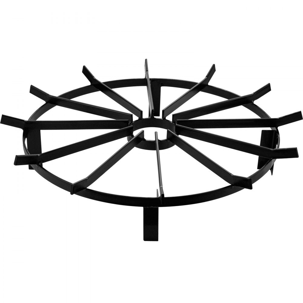 Wheel Fire Grate Fire Pit Log Grate 24-inch Fire Pit Grate Round Fire Pit Wheels