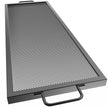 VEVOR Rectangle Fire Pit Grate, 40-inch Fire Pit Grill Grate, X-Marks Rectangle Grill Grate, Black Steel Fire Grate, Fire Pit Cooking Grate with Handles, Fire Grill Grate for Fire Pit, Campfire
