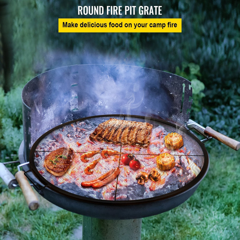 VEVOR Round Fire Pit Grate, 25\