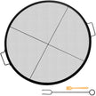 VEVOR Round Fire Pit Grate, 25\