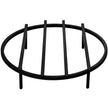 VEVOR Fire Pit Grate, Heavy Duty Iron Round Firewood Grate, Round Wood Fire Pit Grate 18