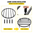 VEVOR Fire Pit Grate, Heavy Duty Iron Round Firewood Grate, Round Wood Fire Pit Grate 24\