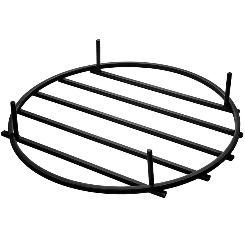 VEVOR Fire Pit Grate, Heavy Duty Iron Round Firewood Grate, Round Wood Fire Pit Grate 24\