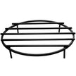 VEVOR Fire Pit Grate, Heavy Duty Iron Round Firewood Grate, Round Wood Fire Pit Grate 24\