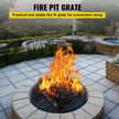 VEVOR Fire Pit Grate, Heavy Duty Iron Round Firewood Grate, Round Wood Fire Pit Grate 19