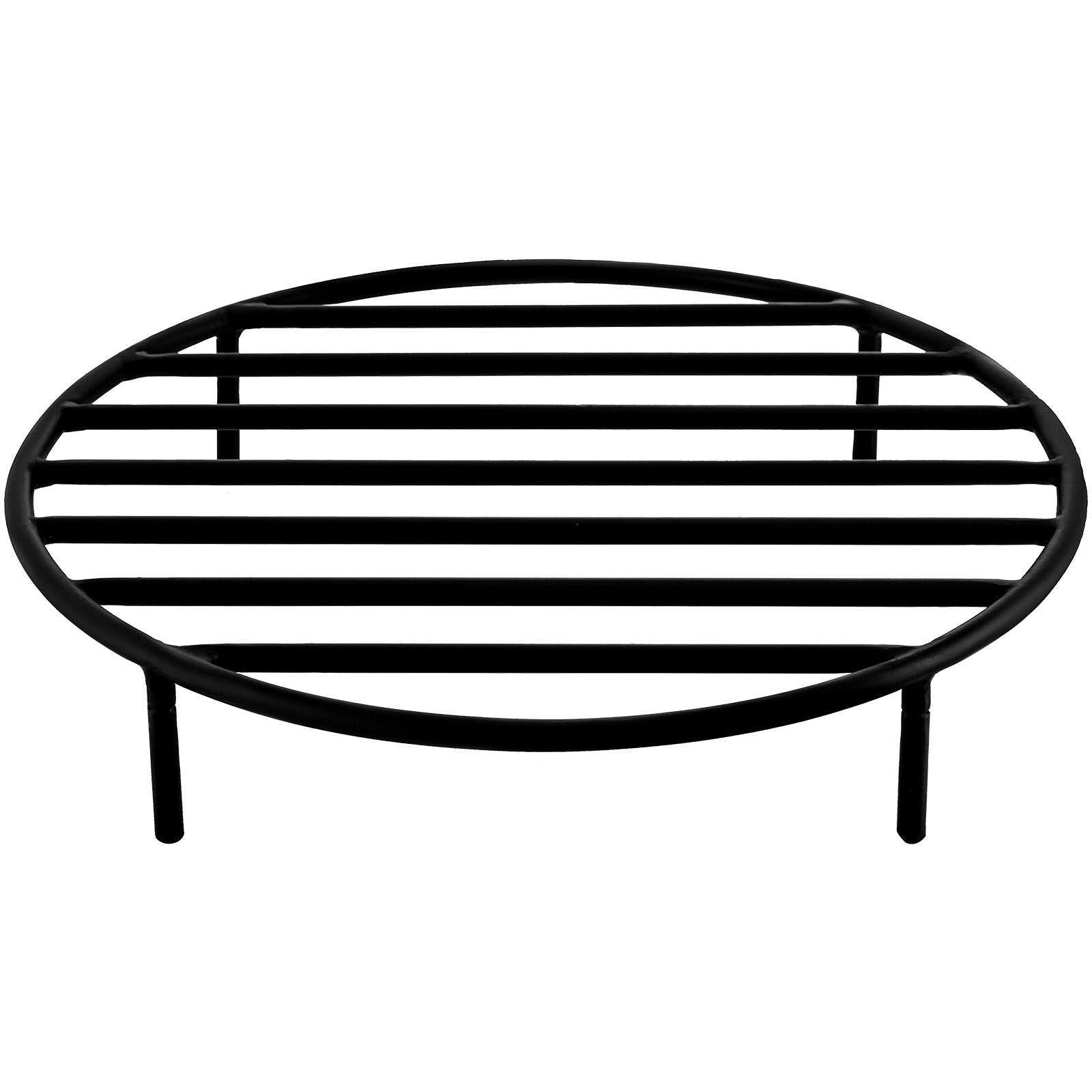 VEVOR Fire Pit Grate, Heavy Duty Iron Round Firewood Grate, Round Wood Fire Pit Grate 19