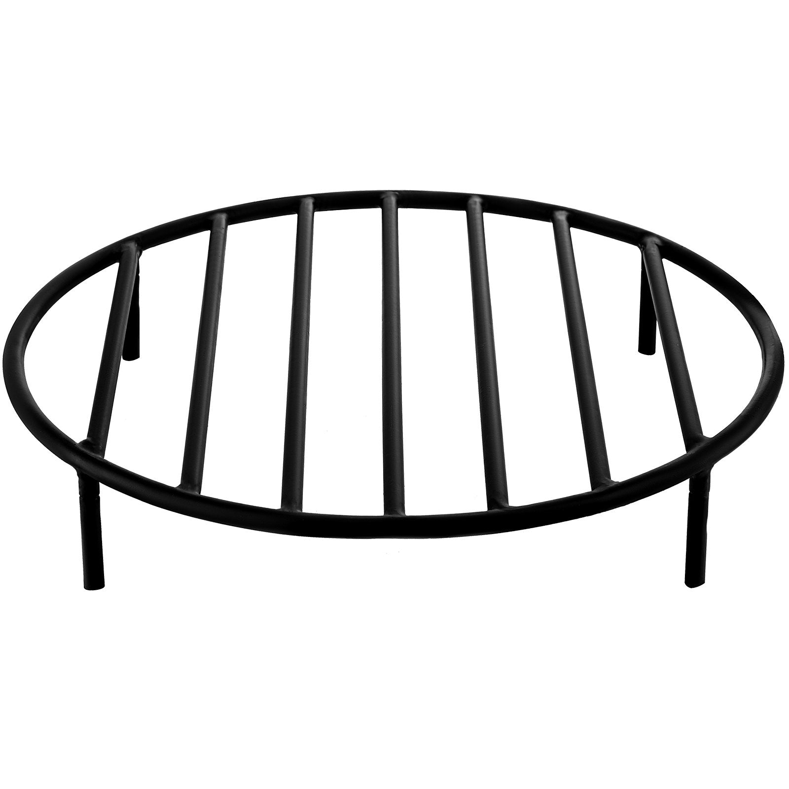 VEVOR Fire Pit Grate, Heavy Duty Iron Round Firewood Grate, Round Wood Fire Pit Grate 19