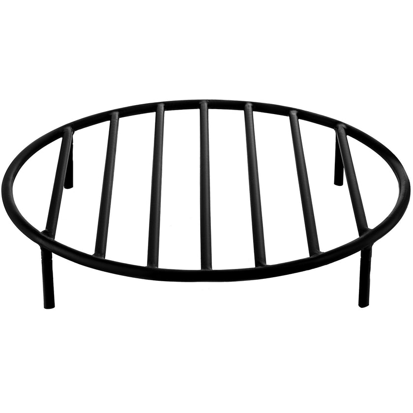VEVOR Fire Pit Grate, Heavy Duty Iron Round Firewood Grate, Round Wood Fire Pit Grate 19