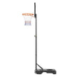 VEVOR Basketball Hoop, 5-7 ft Adjustable Height Portable Backboard System, 28 inch Basketball Hoop & Goal, Kids & Adults Basketball Set with Wheels, Stand, and Fillable Base, for Outdoor/Indoor
