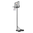 VEVOR Basketball Hoop, 4-10 ft Adjustable Height Portable Backboard System, 44 inch Basketball Hoop & Goal, Kids & Adults Basketball Set with Wheels, Stand, and Fillable Base, for Outdoor/Indoor