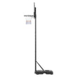 VEVOR Basketball Hoop, 4-10 ft Adjustable Height Portable Backboard System, 44 inch Basketball Hoop & Goal, Kids & Adults Basketball Set with Wheels, Stand, and Fillable Base, for Outdoor/Indoor