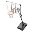 VEVOR Basketball Hoop, 7.6-10 ft Adjustable Height Portable Backboard System, 54 inch Basketball Hoop & Goal, Kids & Adults Basketball Set with Wheels, Stand, and Fillable Base, for Outdoor/Indoor