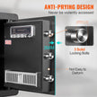 VEVOR Safe, 1.8 Cubic Feet Home Safe, Steel Security Safe with Digital Keypad and 2 Keys, Cabinet Safe with Fire-proof Bag, Protect Cash, Gold, Jewelry, Documents for Home, Hotel, 15.8x13x16.9 inches