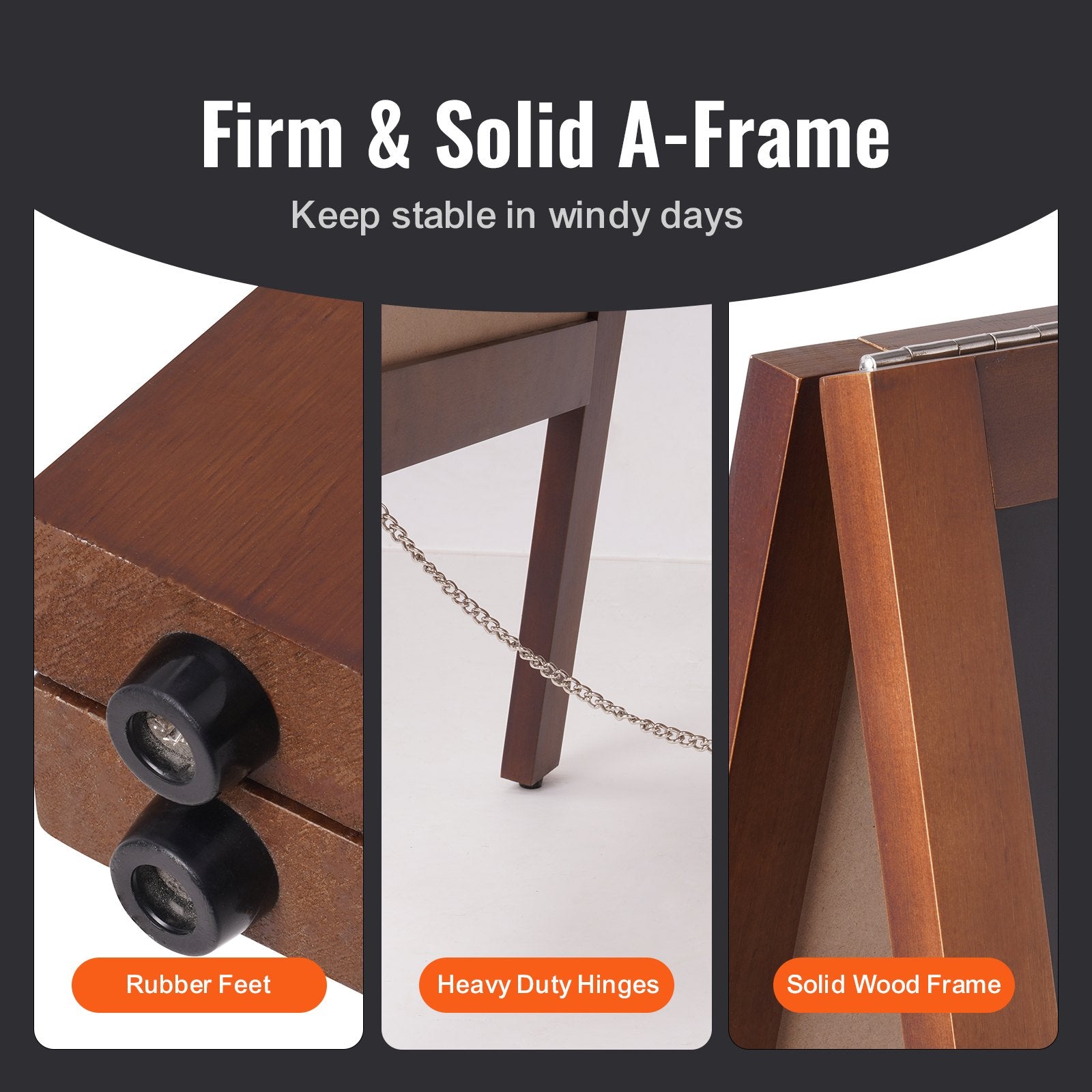 VEOVR A Frame Chalkboard Sign, 20