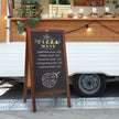 VEOVR A Frame Chalkboard Sign, 20