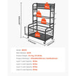 VEVOR Home Gym Workout Equipment Organizer Yoga Mat Storage Weight Rack Dumbbell