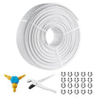VEVOR PEX-AL-PEX Tube, 656ft, 5/8'' Diameter Aluminum-Plastic Composite Pipe Oxygen Barrier Radiant Floor PEX Pipe, 0.08'' Thickness Radiant Heat Floor Plumbing Inner Aluminum Layer PEX Tubing Pipe