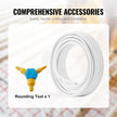 VEVOR PEX-AL-PEX Tube, 82ft, 5/8'' Diameter Aluminum-Plastic Composite Pipe Oxygen Barrier Radiant Floor PEX Pipe, 0.08'' Thickness Radiant Heat Floor Plumbing 25M Inner Aluminum Layer PEX Tubing Pipe