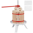 VEVOR Fruit Wine Press, 4.4 Gallon/16.7L, Solid Wood Basket with 8 Blocks, Manual Juice Maker, Cider Apple Grape Tincture Vegetables Honey Olive Oil Making Press with Pole Handle Bar for Kitchen, Home