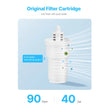 VEVOR Pitcher Water Filters 3-pack Replacements for Water Filter Pitcher 6216