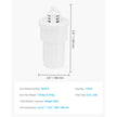 VEVOR Pitcher Water Filters 3-pack Replacements for Water Filter Pitcher 6216