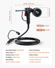VEVOR 100Amp Spool Gun with 10FT Cable for 0.023