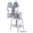 VEVOR Commercial Electric Meat Bandsaw, 1500W Stainless Steel Vertical Bone Sawing Machine, Workbeach 19.3
