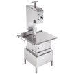 VEVOR Commercial Electric Meat Bandsaw, 2200W Stainless Steel Vertical Bone Sawing Machine, Workbeach 24.4