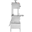 VEVOR Commercial Electric Meat Bandsaw, 2200W Stainless Steel Vertical Bone Sawing Machine, Workbeach 24.4