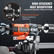 VEVOR Diamond Core Drilling Machine, 10in Wet Concrete Core Drill Rig with Stand Wheels, 750RPM Speed & 1-1/4