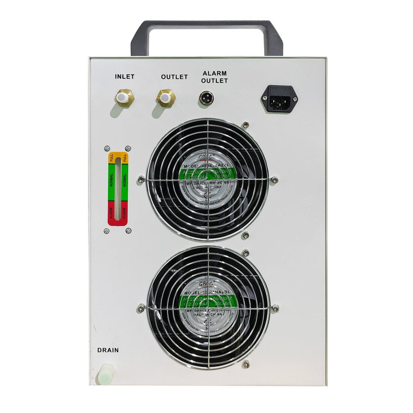 VEVOR Industrial Chiller, CW5200 Industrial Water Chiller, 1400W Cooling Capacity, 6L Capacity Cooling Water, Precise Thermostat Recirculating Chiller for 130/150W Engraving Machine Cooling Machine