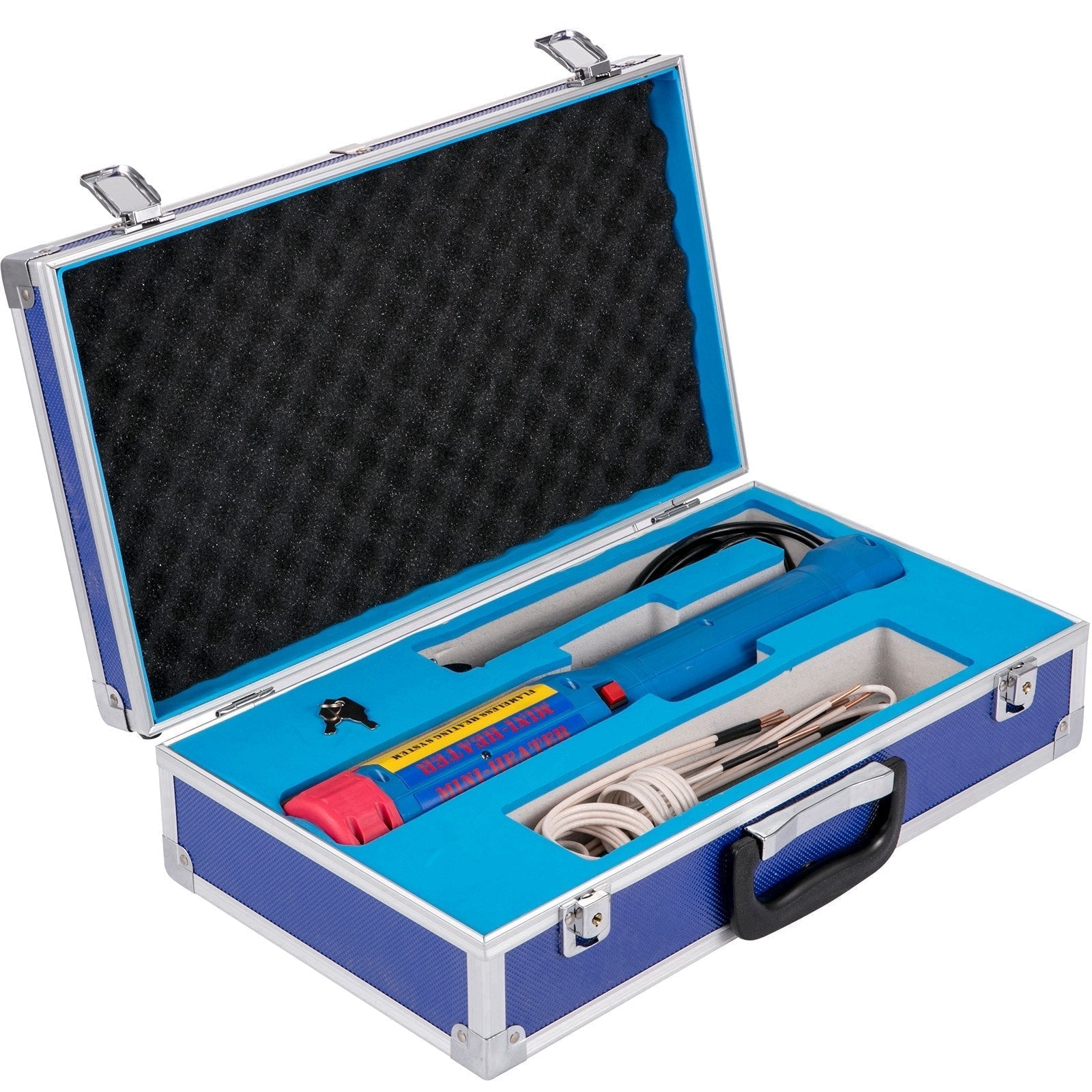 VEVOR Magnetic Induction Heater Kit 1000W 110V Automotive Flameless Heat Tool Hand Held Induction Heater for Rusty Screw Removing, Automotive Flameless Heater with 8 Coils and Portable Storage Box