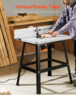 VEVOR Benchtop Router Table 31.5x23.9 in with Fence MDF Top Dust Collection Port