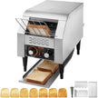 VEVOR Commercial Conveyor Toaster, 150 Slices/Hour Conveyor Belt Toaster, Heavy Duty Stainless Steel Commercial Toaster Oven, Electric  Restaurant Commercial Toaster for Toast Bun, Bagel, Bread