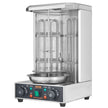 VEVOR Shawarma Grill Machine, 13 lbs Capacity, Chicken Shawarma Cooker Machine with 2 Burners, Electric Vertical Broiler Gyro Rotisserie Oven Doner Kebab Machine, for Home Restaurant Kitchen Parties
