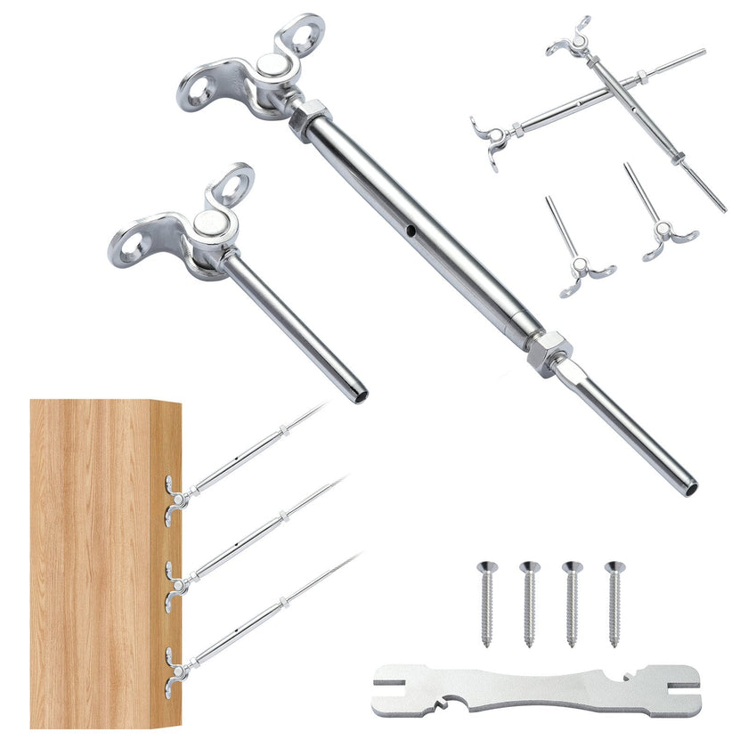 VEVOR T316 Stainless Steel Adjustable Angle 1/8
