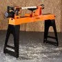 VEVOR Woodworking Lathe, 1.5 HP, Wood Lathe Machine with 0 to 3200 RPM Variable Speed, 16 x 40 in Workbench, Brushless DC Motor, Cast Iron Body, Tool Rest, for Medium to Large Projects Woodworking
