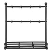 VEVOR Coffee Mug Holder for Countertop 16 Hooks Cup Rack with Storage Base