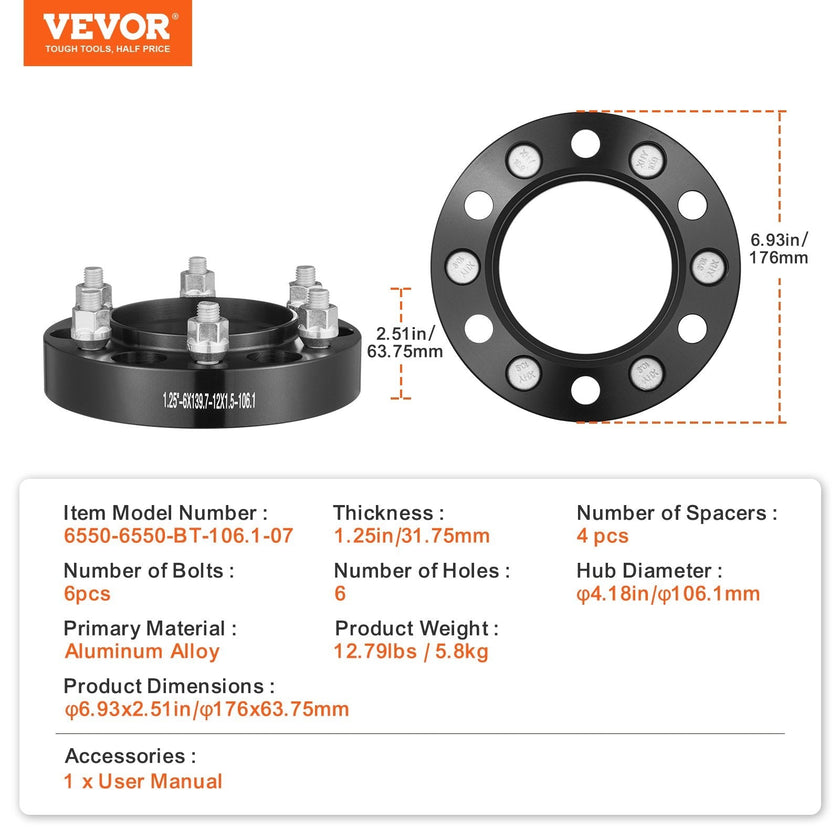 VEVOR 1.25