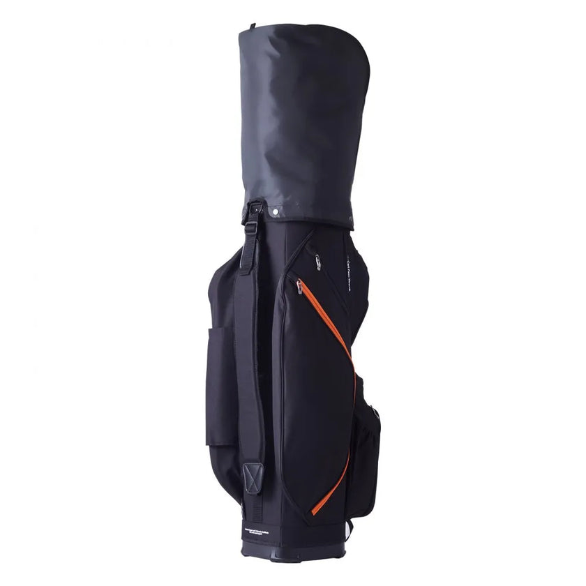 VEVOR Golf Cart Bag with 14 Way Organizer Divider Top, 36” 13 Pockets Premium Cart Bag, Durable Golf Bags with Handles & Dust Cover & Detachable Straps for Men & Women, Black & Orange