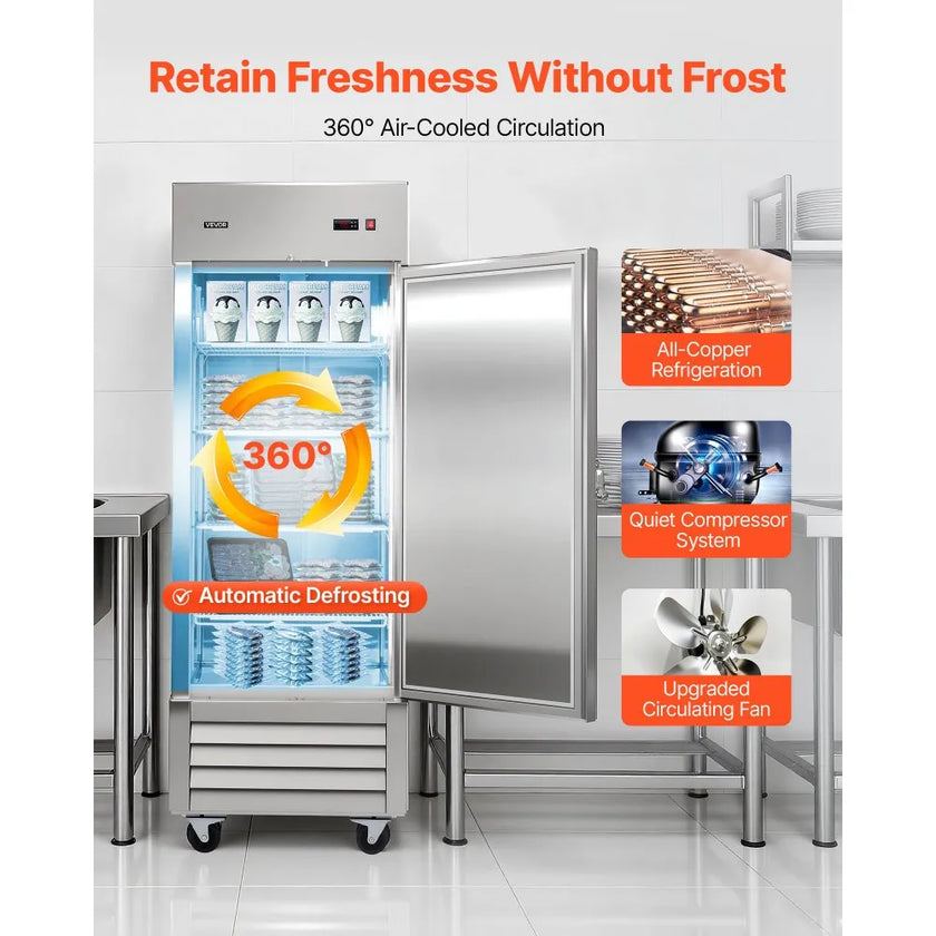 Commercial Reach-In Freezer – 29