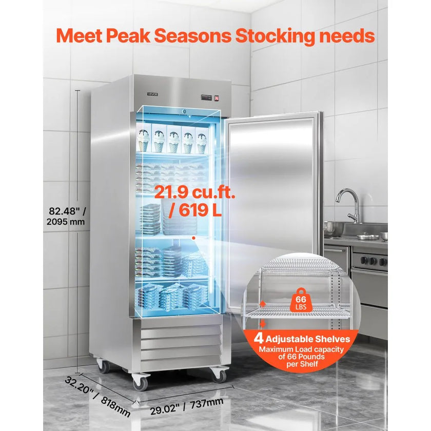 Commercial Reach-In Freezer – 29