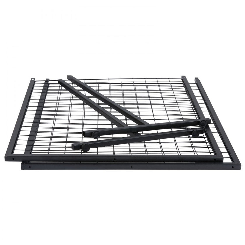 VEVOR 2' x 5.6' Grid Wall Panels Tower, 2 Packs Wire Gridwall Display Racks with T-Base Floorstanding, Double Side Gridwall Panels for Art Craft Shows, Retail Display with Extra Clips and Hooks